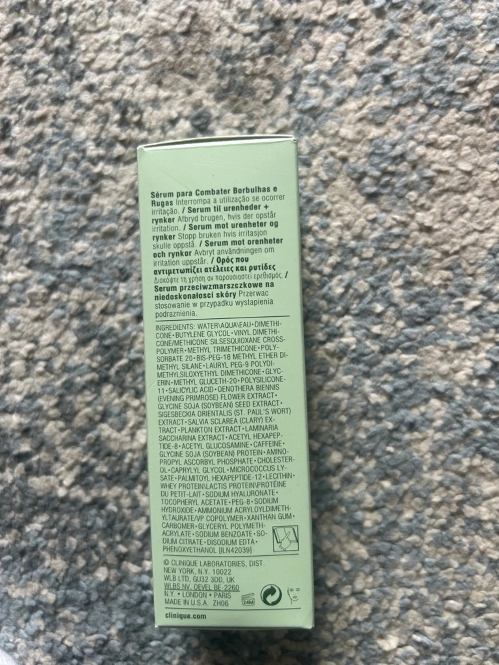 Clinique Anti-Blemish Solutions Acne + Line Correcting Serum New $57 Retail